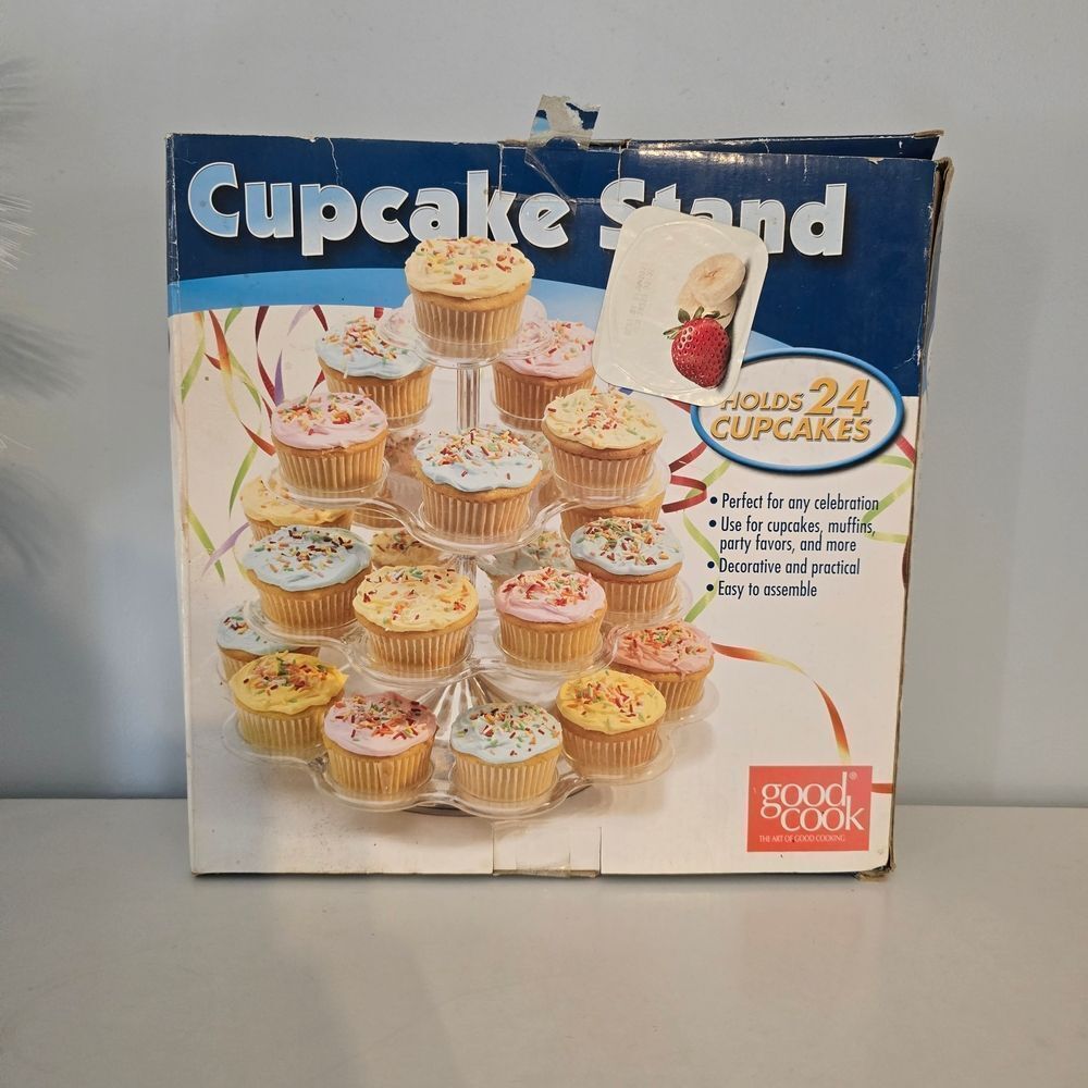 Good Cook Cupcake Stand – Holds 24
